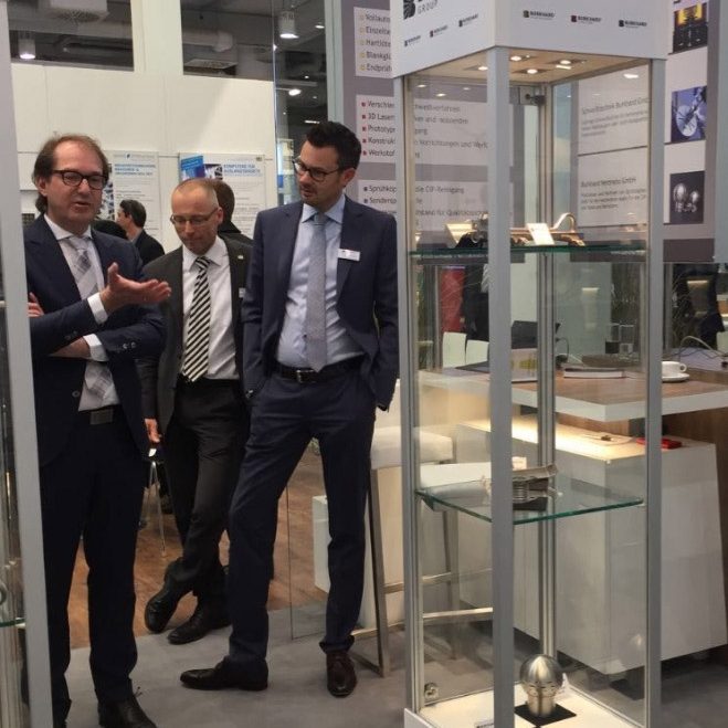 Hannovermesse Sprühkopf