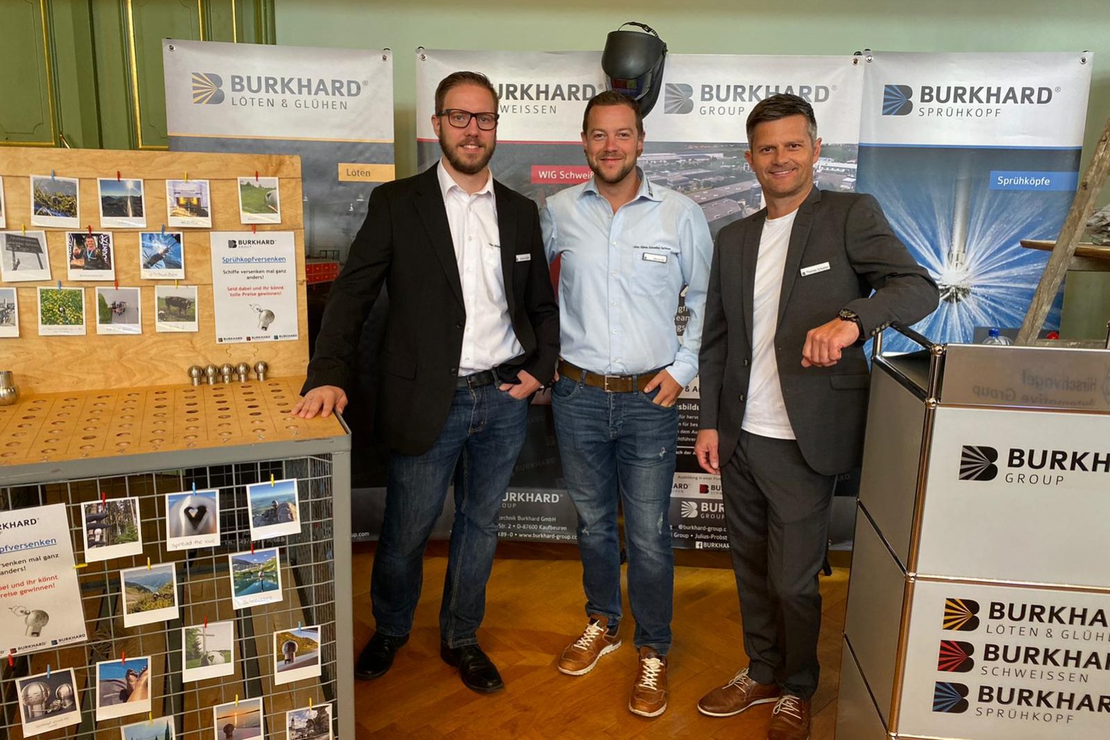 Unsere Ausbilder auf der Messe